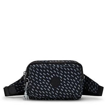 Kipling Abanu Multi Printed Convertible Çapraz Askılı Çanta Siyah | TR 2184BE